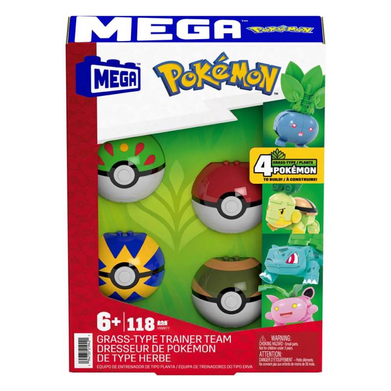 Pokémon construction game MEGA 4 Pokemon Plant