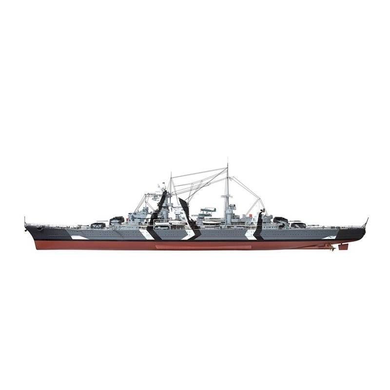 PRINZ EUGEN Schlachtschiff 1:200