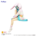 HATSUNE MIKU - Rabbit Ear Hood Pajama - Noodle Stopper Statuette 14cm