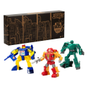 Transformers Legacy United Deluxe Class pack 3 Go-Bot Guardians figures 14 cm