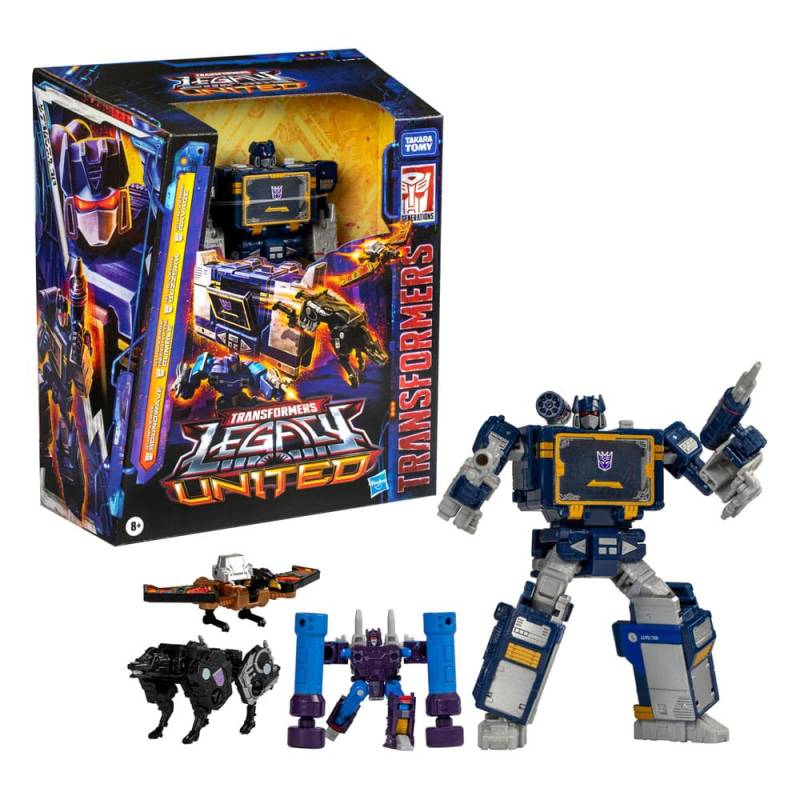 Transformers Generations Legacy United Voyager Class action figure G1 Universe Soundwave 18 cm