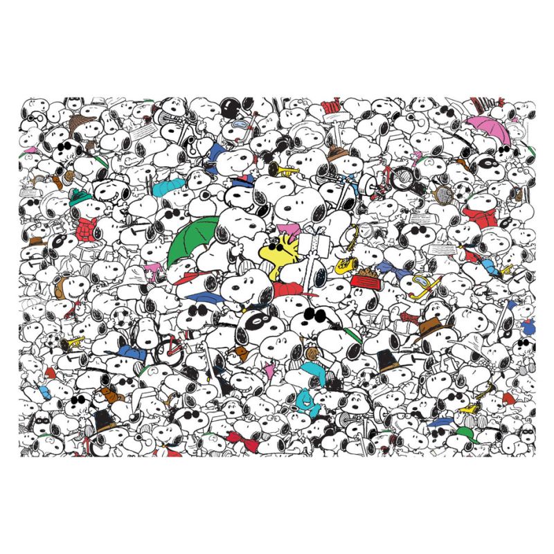 Compact 1000 pieces - Impossible Snoopy