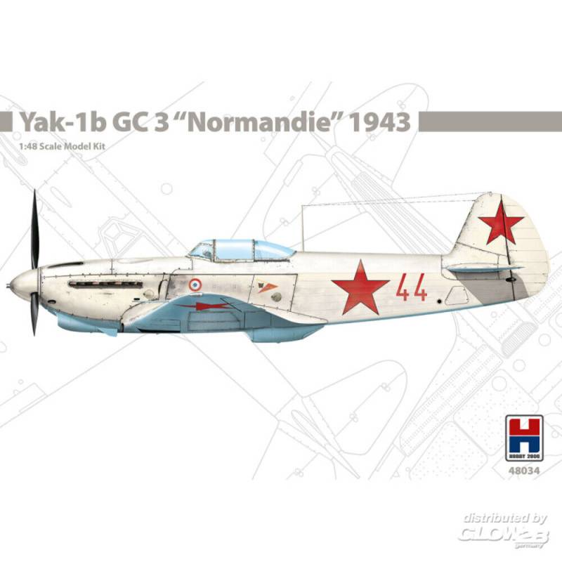 Yak-1b GC 3 Normandy 1943