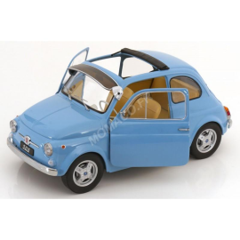 FIAT 500 F CUSTOM WITH ABARTH RIMS REMOVABLE ROOF 1968 LIGHT BLUE