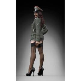 Royal Model: 75mm; German officer girl-WWII 3D printed