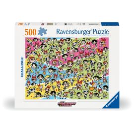 Puzzle 500 Teile - Powerpuff Girls (Herausforderungsrätsel)
