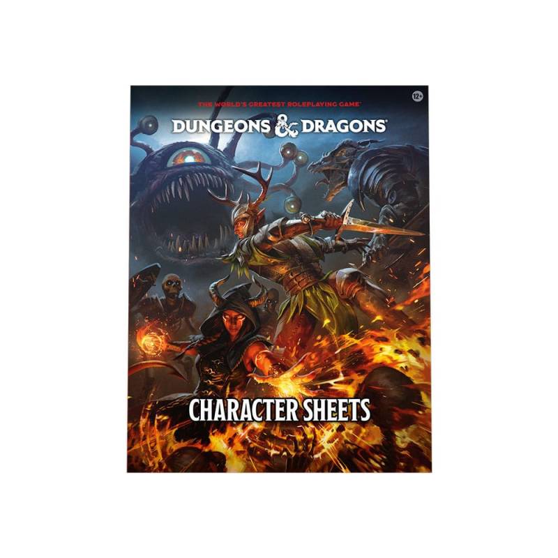 Dungeons & Dragons RPG Character Sheets 2024 *ENGLISH* Rollenspiel