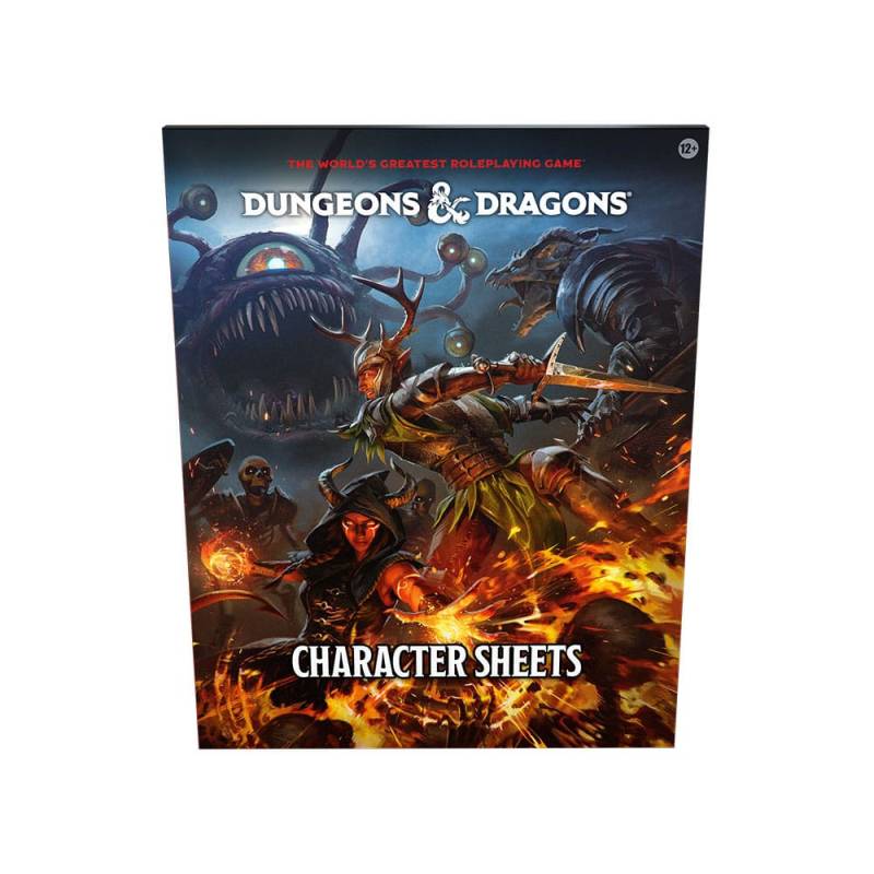 Dungeons & Dragons RPG Character Sheets 2024 *ENGLISH* Wizards of the Coast