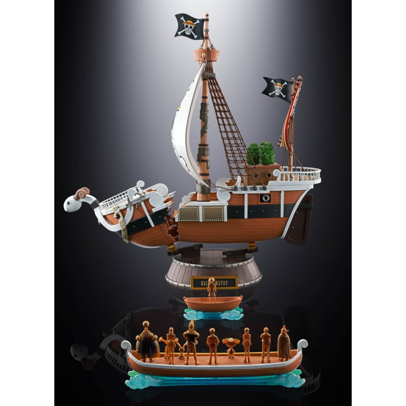 One Piece - Soul of Chogokin Going Merry Diecast Figure - 25th Anniversary Memorial Edition 28 cm