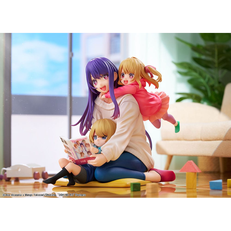 Oshi no Ko PVC statuette 1/8 Ai, Aqua & Ruby Mother and Children 10 cm