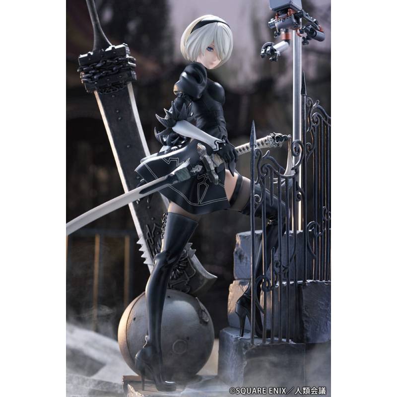 NieR:Automata Ver1.1a PVC statuette 1/7 YoRHa No. 2 Type B Search 31 cm