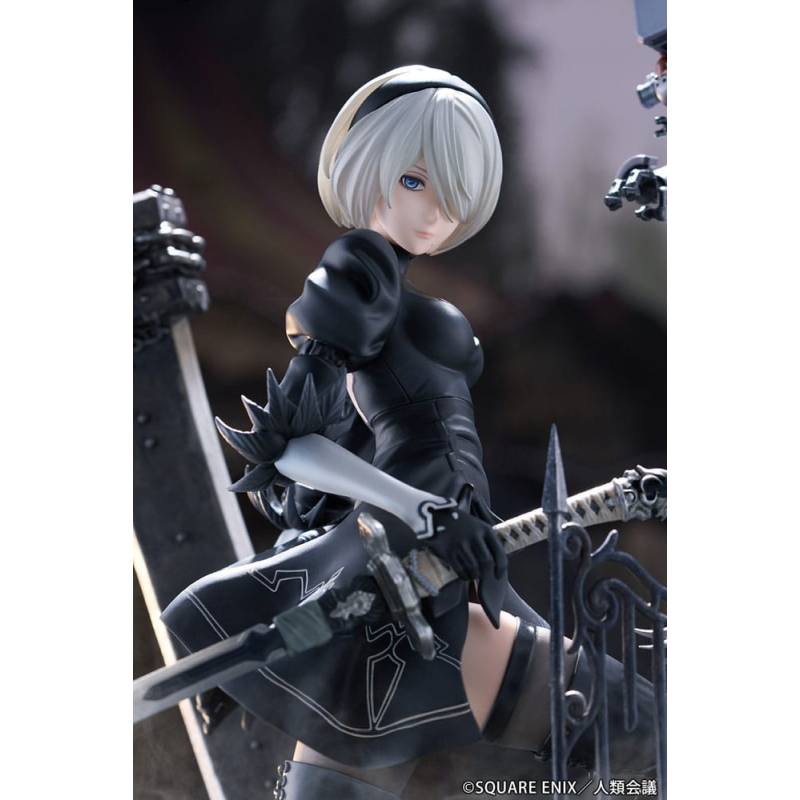 NieR:Automata Ver1.1a PVC statuette 1/7 YoRHa No. 2 Type B Search 31 cm