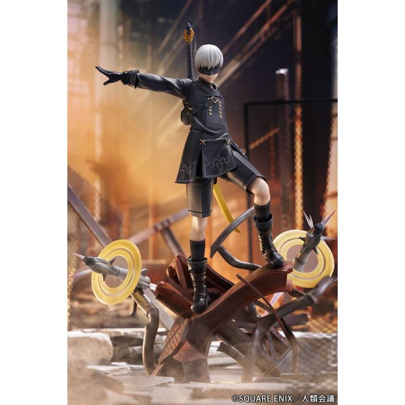 NieR:Automata Ver1.1a PVC statuette 1/7 YoRHa No. 9 Type S Covering Fire 31 cm