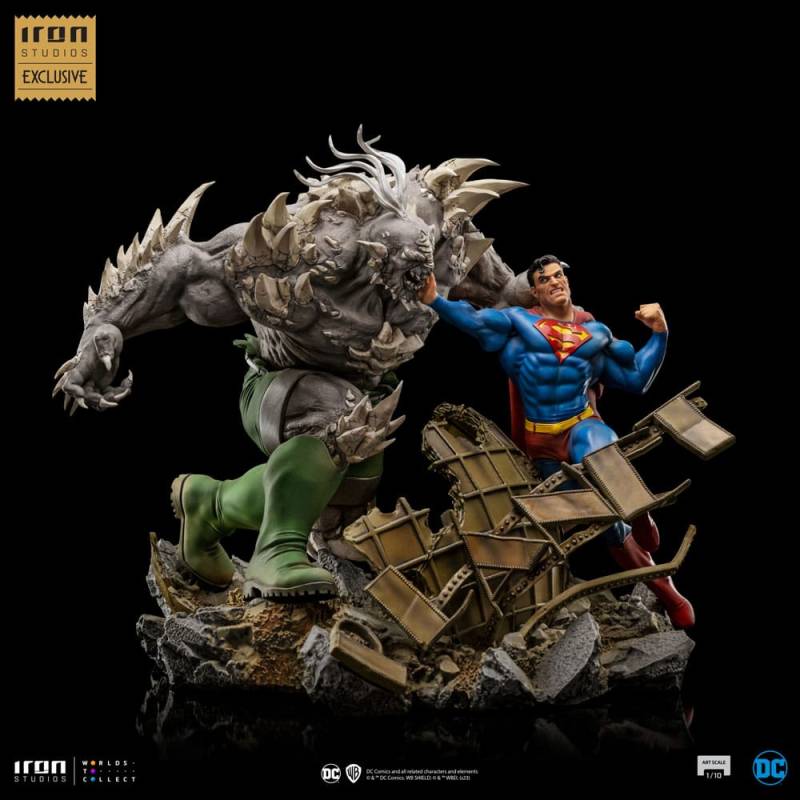 DC Comics statuette 1/10 BDS Art Scale Superman vs Doomsday heo EU Exclusive 30 cm