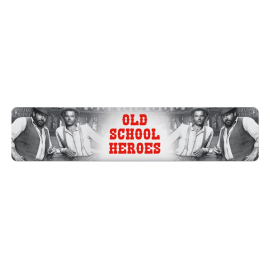 Bud Spencer & Terence Hill metal sign Old School Heroes 46 x 10 cm