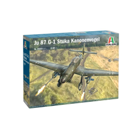 JU 87 G-1 Stuka Kanonenvogel Kampfflugzeug zum Zusammenbauen und Bemalen Modellbausatz 