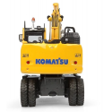 KOMATSU PW148-11 Mobilbagger mit Schaufel und Greifer