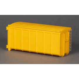 30 m3 Container mit gelbem Deckel Modellbau 