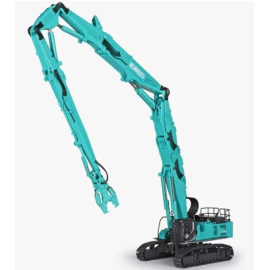 KOBELCO SK1300DLC-10 Arm-Abbruchbagger in 40-m-Konfiguration KR1350TPR-40