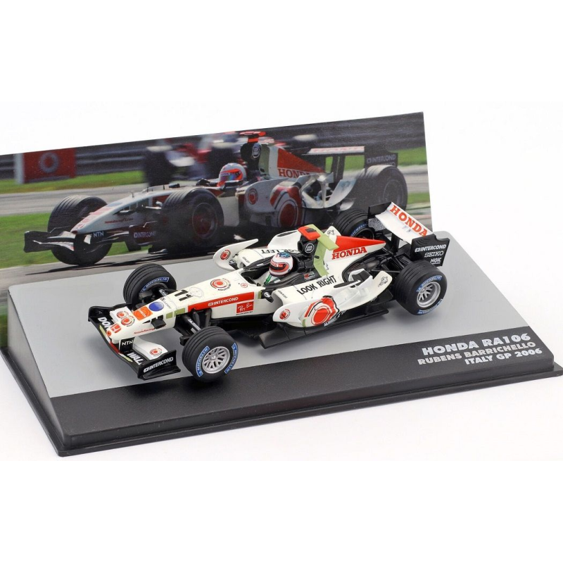 Formel 1 HONDA RA106 2006 11 Fahrer Rubens Barrichello