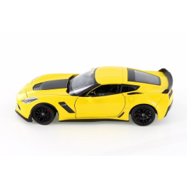 CHEVROLET Corvette Z06 2017 Gelb Miniatur 