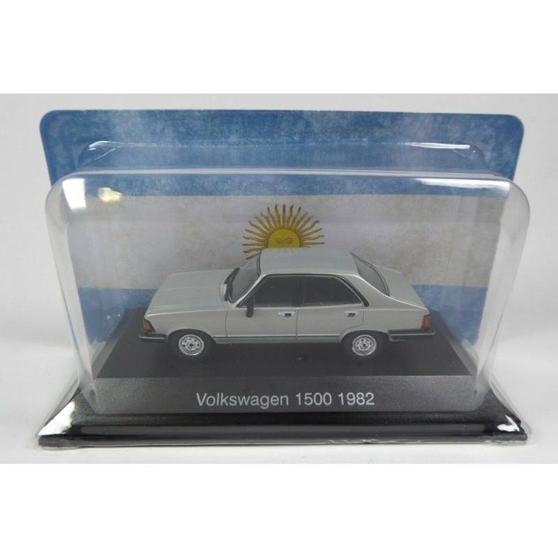 VOLKSWAGEN 1500 1982 graue viertürige Limousine, verkauft in Blisterverpackung