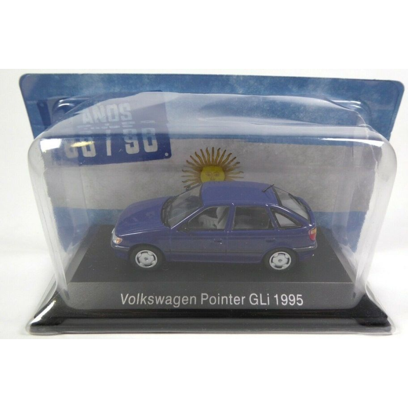 VOLKSWAGEN Pointer Gli 1995 5 Türen blau im Blister verkauft