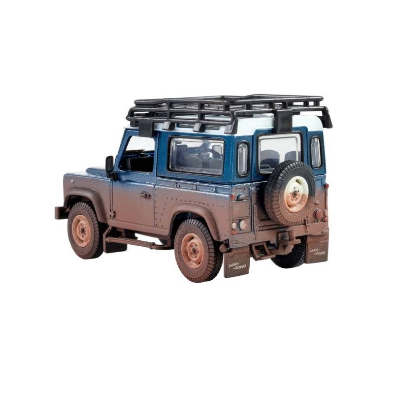 Land Rover Defender im schlammigen Stil