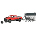 4X4 RAM 2500 Power Wagon mit Transporter und 1 Pferd