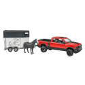 4X4 RAM 2500 Power Wagon mit Transporter und 1 Pferd