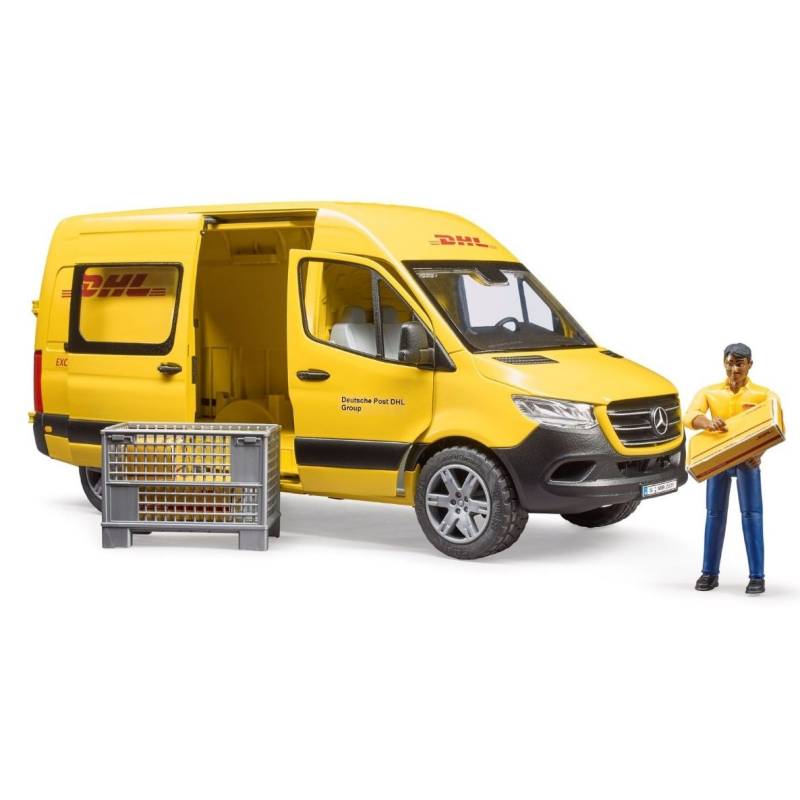 MERCEDES Sprinter DHL mit Fahrer und Zubehör