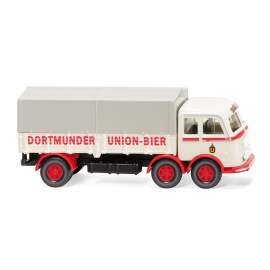 MERCEDES LP 333 gedeckter Pritschenwagen DORTMUNDER UNION