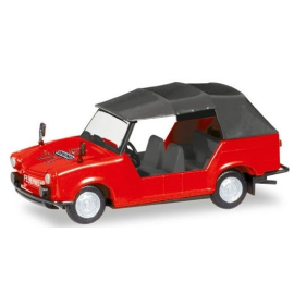 TRABANT 601 Kubel Cabrio rot