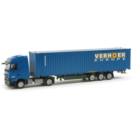 MERCEDES Actros LH08 mit Containertür und VERHOEK-Container