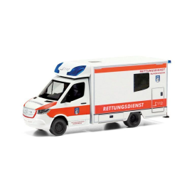 MERCEDES BENZ Sprinter 18 Fahrtec Krankenwagen - Notarzt