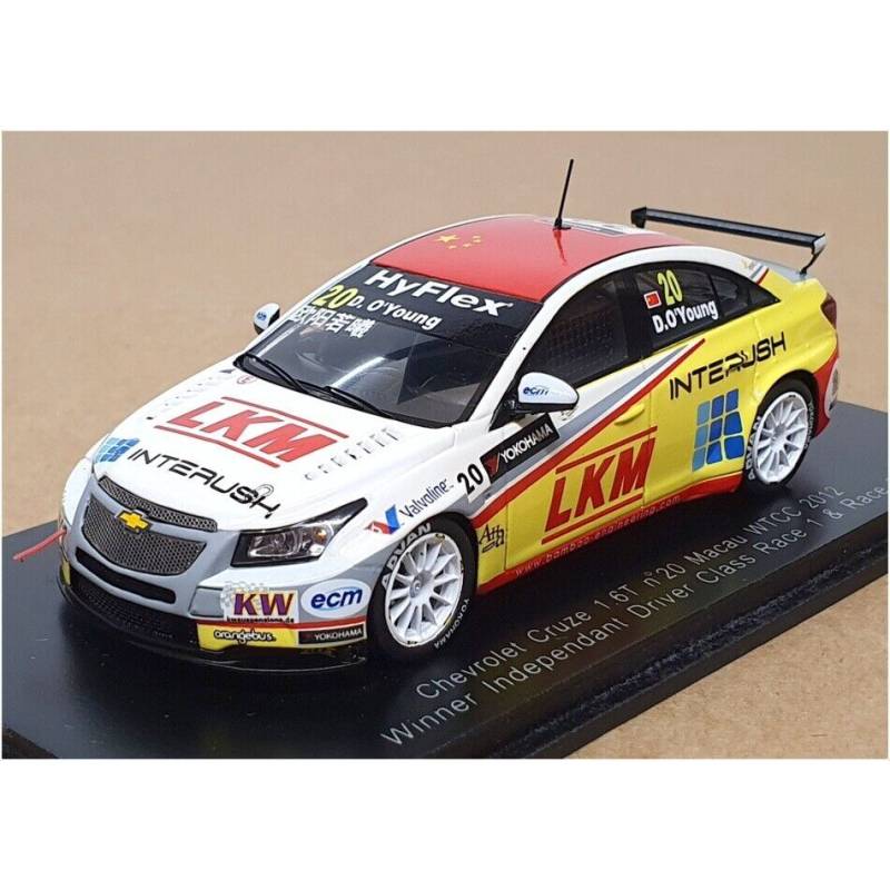 CHEVROLET Cruze 1.6T 20 1er Macau WTCC 2012 D. O'Young