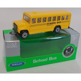 Gelber amerikanischer Schulbus Modellbau 
