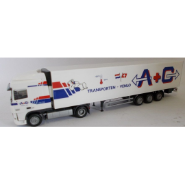 DAF XF 10 SC 4x2 mit 3-Achs-Kühlauflieger - A+G-Transport