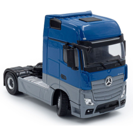 MERCEDES BENZ Actros MP4 Gigaspace 4x2, blaue Kabine, graues Fahrgestell