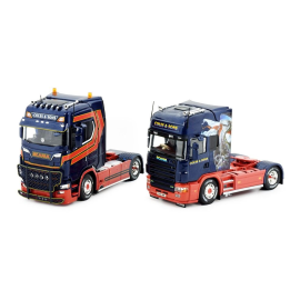 SCANIA 164 TOPLINE 4x2 und SCANIA S HIGHLINZE 4x2 COLES & SONS Modellbau 