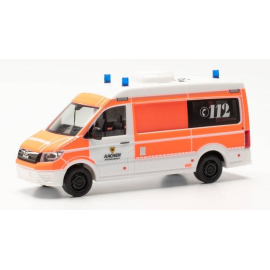 MAN TGE HD EMERGENCY SERVICE AIX LA CHAPELLE Modellbau 