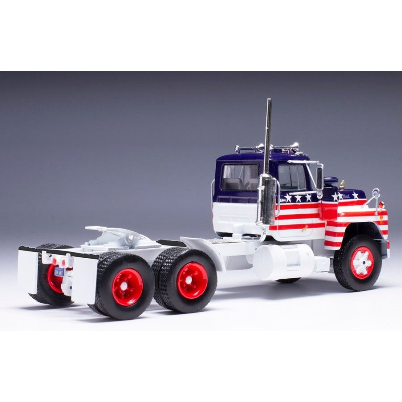 MACK R-Serie 6x4 1966 Rot und Blau Lastwagenminiatur