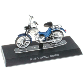 MOTO GUZZI Dingo Moped 1965 weiß und blau Modellbau 