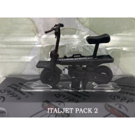 ITALJET Pack 2 Moped schwarz Modellbau 
