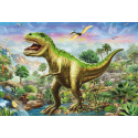 3 Puzzles 48 Teile Abenteuer mit Dinosauriern + Poster Puzzle