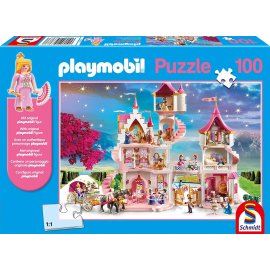 100-teiliges Puzzle PLAYMOBIL Prinzessinnenschloss mit Figur 