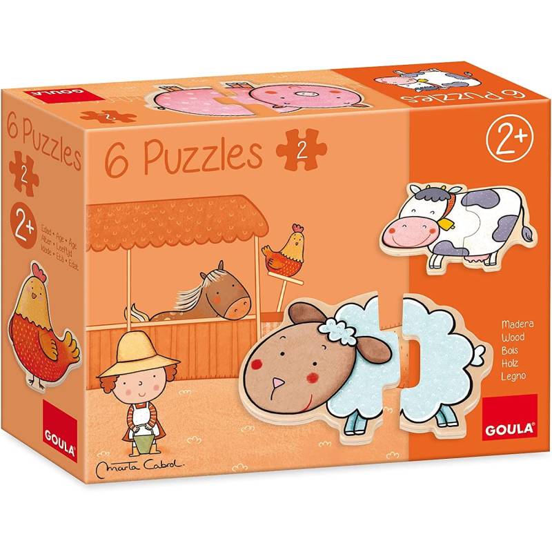 Rätsel Nutztiere Puzzle