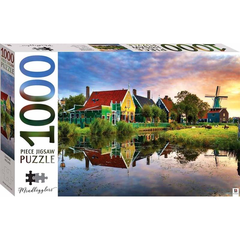 1000-teiliges Puzzle Zaandam in Holland 