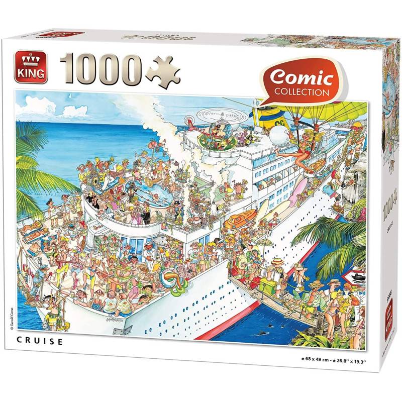 1000-teiliges Puzzle Die Kreuzfahrt 