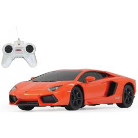 Funkgesteuerter orangefarbener Lamborghini Aventador 